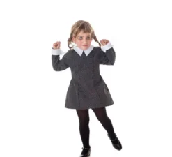 Costume da Ragazza Sinistra di Macchie Nere per bambina