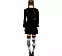 Costume da ragazza sinistra in velluto da donna