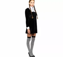 Costume da ragazza sinistra in velluto da donna