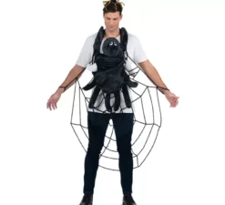 Costume da Ragnatela e Ragno con copri zaino per adulto e bambino