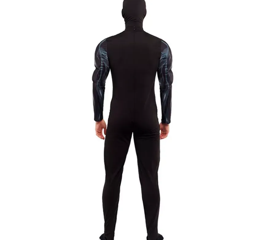 Costume da ragno nero malvagio per uomo