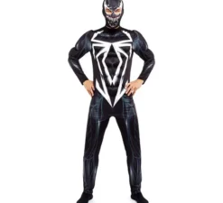 Costume da ragno nero malvagio per uomo