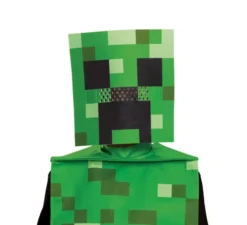 Costume da rampicante Minecraft con maschera per ragazzo