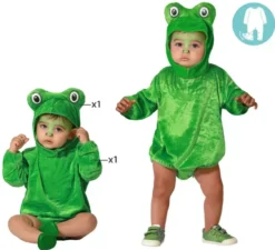 Costume da rana verde per bambino