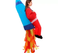 Costume da razzo gonfiabile per adulto