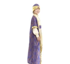 Costume da Re Baltasar mago viola per bambino