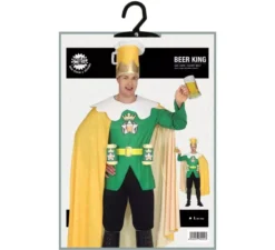 Costume da re della birra per uomo