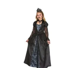 Costume da Regina Cattiva gotica per bambina