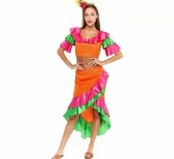 Costume da regina della samba per donna