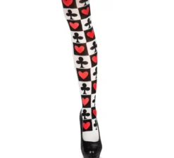 Costume da Regina di Cuori con collant per donna