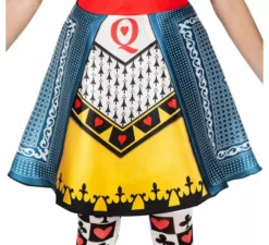 Costume da Regina di Cuori con collant per donna