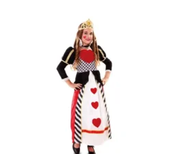 Costume da regina di cuori per bambina
