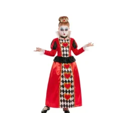 Costume da Regina di Cuori per bambine