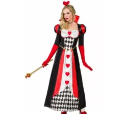 Costume da regina di cuori per una donna
