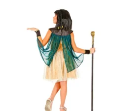 Costume da regina egiziana beige per bambina