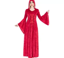 Costume da Regina Rossa per donna