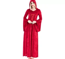 Costume da Regina Rossa per donna