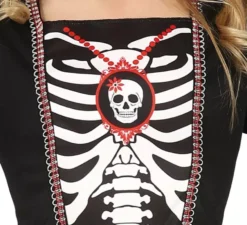 Costume da Regina Teschio Scuro per bambina