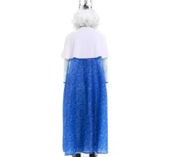 Costume da Re Mago Melchiorre bianco e blu per uomo