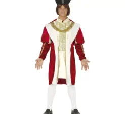 Costume da re medievale per uomo