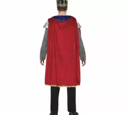 Costume da re medievale per uomo