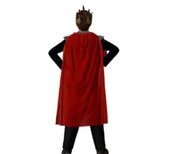 Costume da Re Medievale rosso per bambino