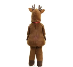 Costume da renna marrone con campanello per neonati e bambini