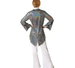 costume d'argento Rock Star per gli uomini
