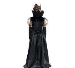 Costume Dark Skull Queen con corona per ragazze e adolescenti