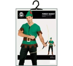 Costume da robin cappuccio per uomo