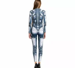 Costume da robot cyborg per donna