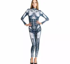 Costume da robot cyborg per donna
