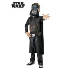 Costume Darth Vader Star Wars Col verde con maschera per bambino