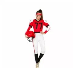 Costume da rugby per una donna