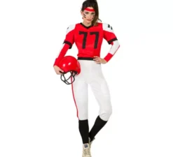 Costume da rugby per una donna