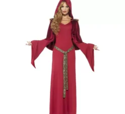 Costume da sacerdotessa medievale per donna
