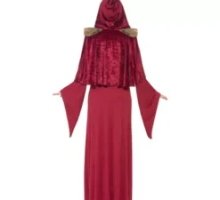 Costume da sacerdotessa medievale per donna