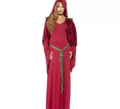 Costume da sacerdotessa medievale per donna
