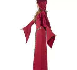 Costume da sacerdotessa medievale per donna