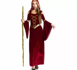 Costume da sacerdotessa strega per donna