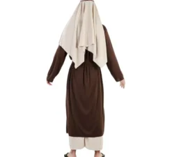 Costume da San Giuseppe marrone per uomo