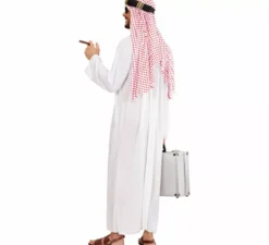 Costume da sceicco arabo milionario per uomo