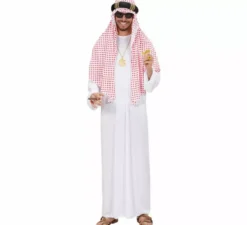Costume da sceicco arabo milionario per uomo