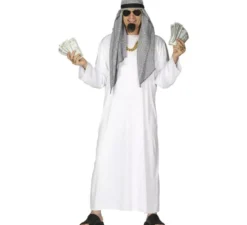 Costume da sceicco arabo per uomo