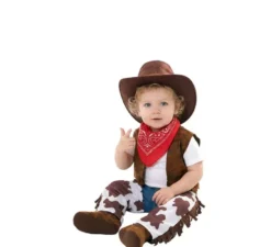 Costume da sceriffo con zahones per bambino e bambino