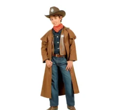 Costume da sceriffo cowboy per bambini e ragazzi