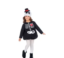 Costume da Scheletro con cuore per bebè e bambino