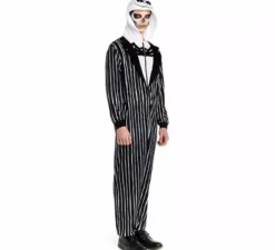 Costume da scheletro da uomo