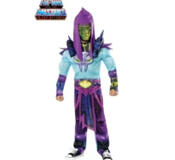Costume da scheletro He-Man deluxe con maschera per bambino