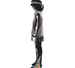 Costume da scheletro Hippie per adulti